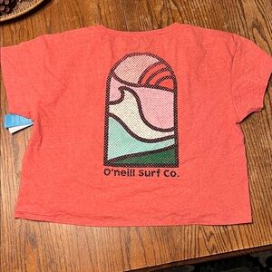 NWT O’Neill surf company boxy tee